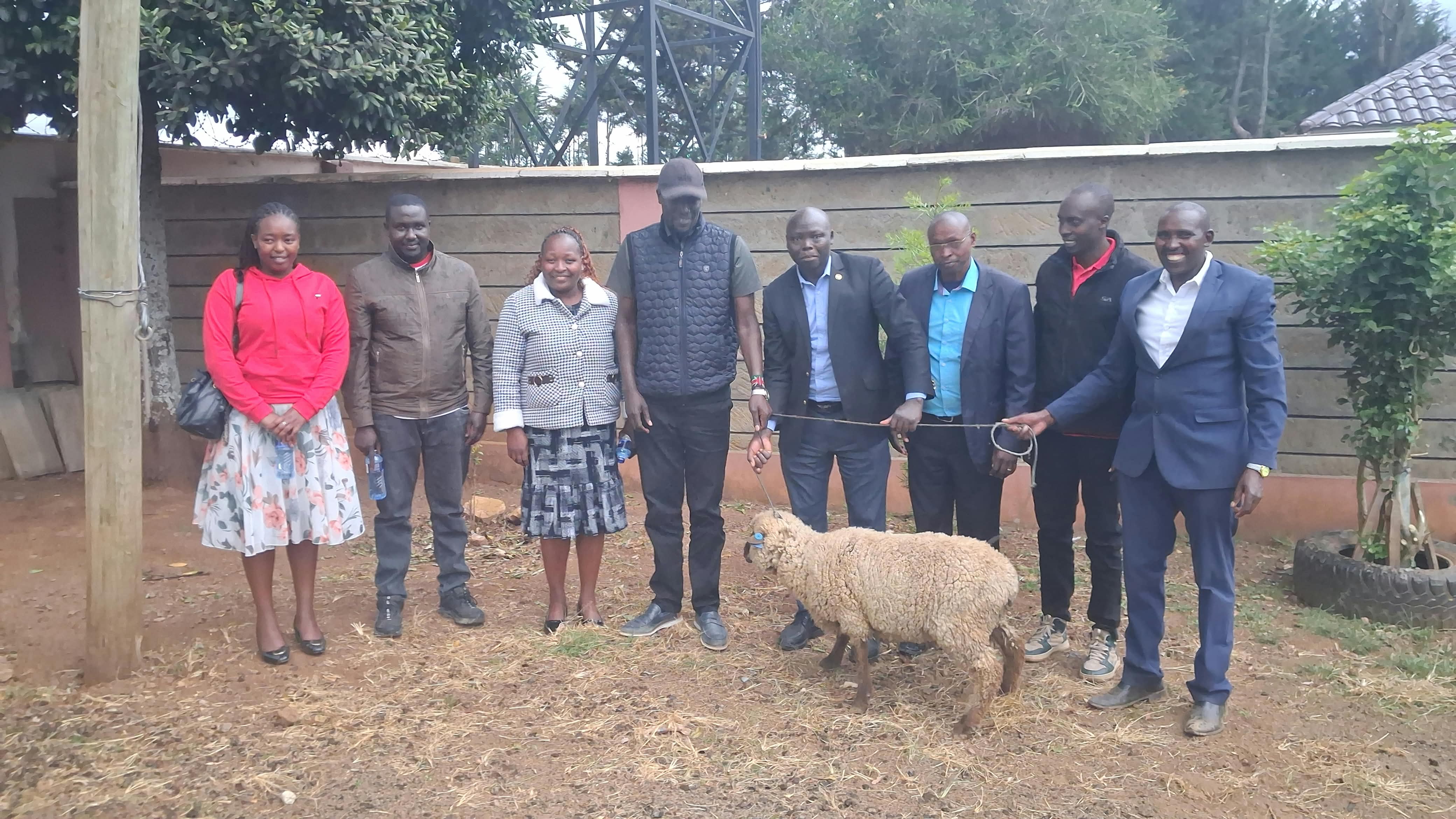 TOTAL TVC Administration Pays a Courtesy Visit to Area MP Hon. Alfred Mutai